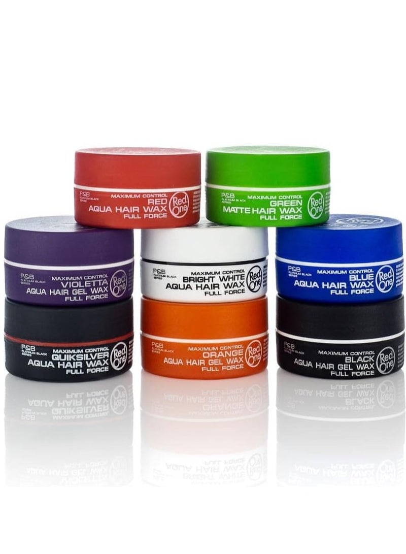 Redone RedOne Cobra Aqua Hair Wax Full Force – Maximum Control & Shine – 150ml - Image 5