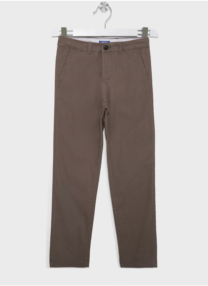 Jack & Jones Junior - Youth Essential Chino Pants - Image 1