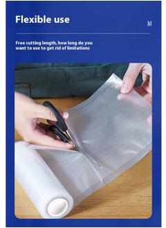 Bluejw Vacuum Sealer Bags 2 Pack For Food Saver,Seal A Meal,Weston.Commercial Grade,BPA Free,Heavy Duty,Great For Vac Storage,Meal Prep Or Sous Vide 20x500 cm  - Image 4