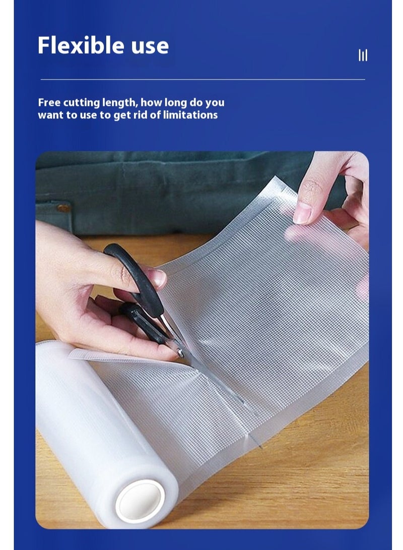 Bluejw Vacuum Sealer Bags 2 Pack For Food Saver,Seal A Meal,Weston.Commercial Grade,BPA Free,Heavy Duty,Great For Vac Storage,Meal Prep Or Sous Vide 20x500 cm - Image 4