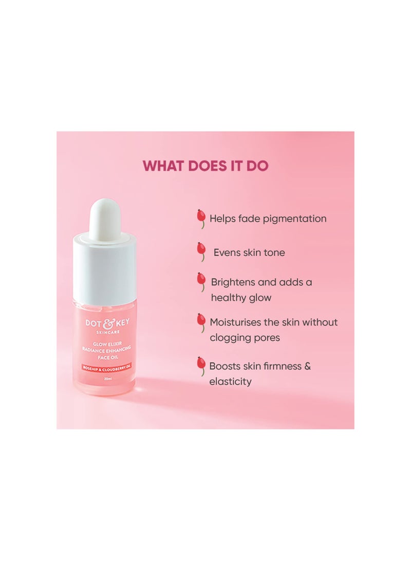 Dot & Key Elixir Radiance. Enhancing Face Oil Glowing Skin - Image 3