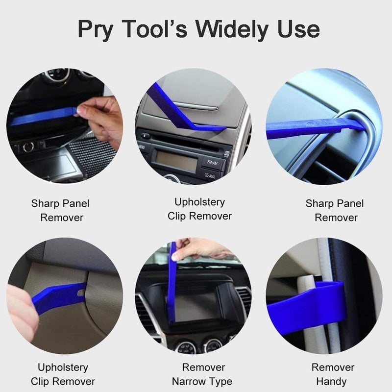 GLISTON 45pcs Paintless Dent Repair Tool Dent Puller Kit, Adjustable Width, Pops a Dent Car Dent Removal Kit, Golden Lifter, Bridge Puller& Glue Gun for Automobile Body Motorcycle Refrigerator - Image 5