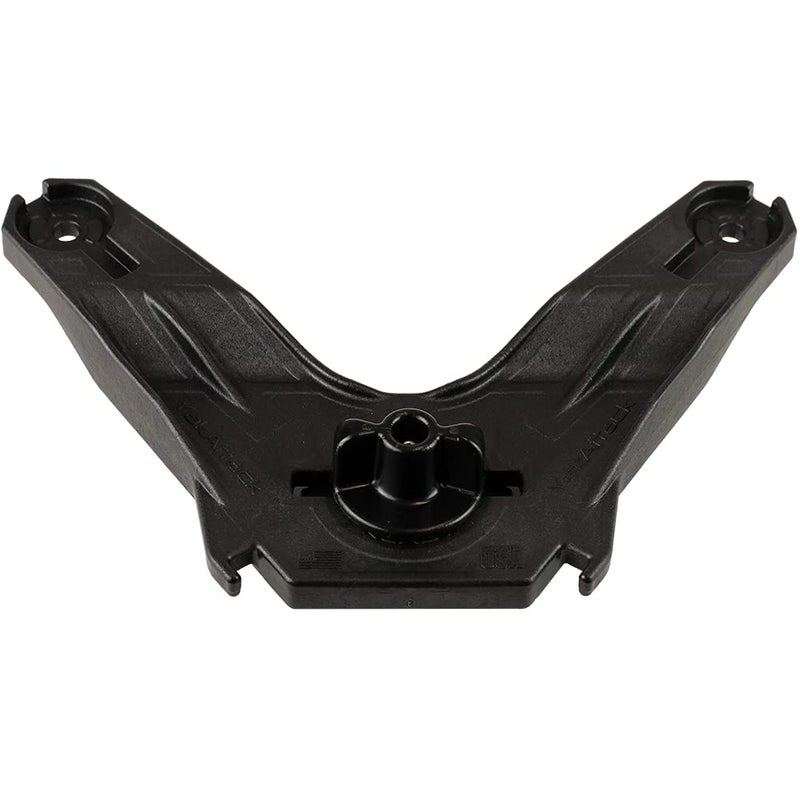 Yakattack Doubleheader Track Mount | Dual Accessory Mount For Kayak Gear | Locknload Compatible | Offset Paddle Holder & Rod Holder Base | Made In Usa - Image 1