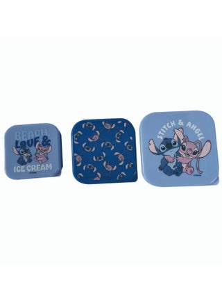 حاوية تخزين الطعام من ديزني ستيتش مجموعة 3 قطع - view 2