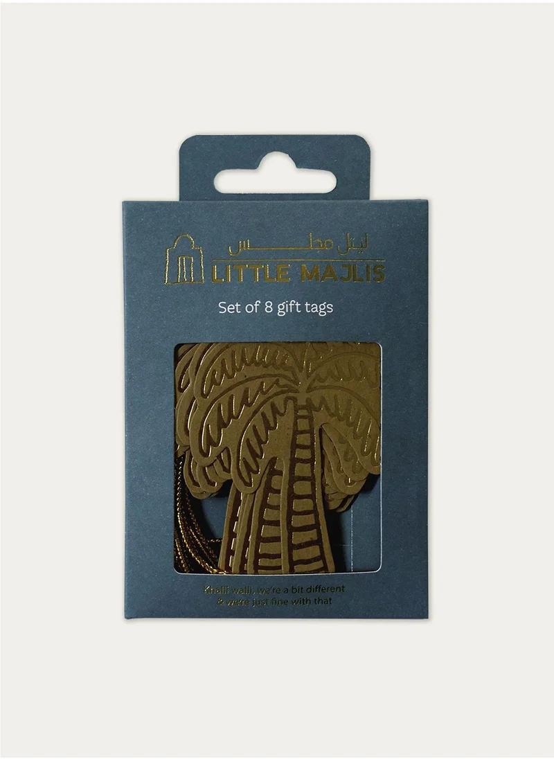 Little Majlis Gift tag set, Palm trees