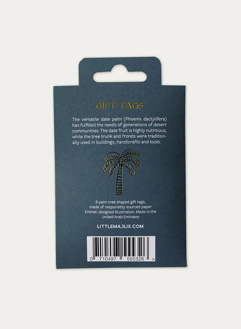 Little Majlis Gift tag set, Palm trees