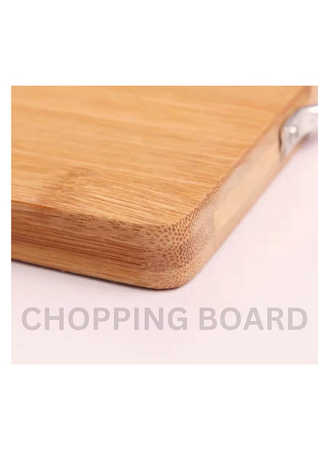 Feelings Wooden Chopping Board Bamboo Cutting Board 36x26x1.8cm  - Image 4