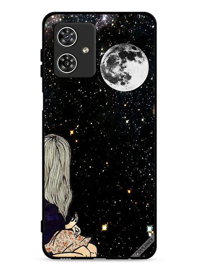 Covernex Motorola Moto G54 5G Protective Case Cover Looking To Moon - Image 1