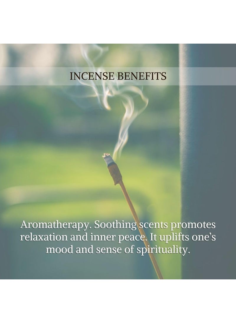 Nyassa Nyassa Parijat Incense - Premium, Hand Dipped, Hand Rolled, Highly Scented Indian Incense Sticks-50 Grams  - Image 4