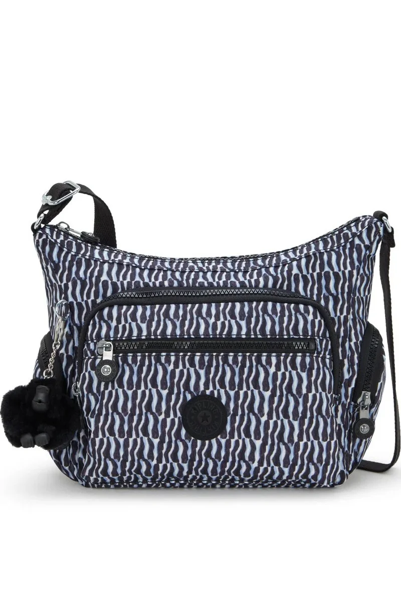 kipling Gabbie S, Medium Crossbody Female Bag - Holiday Waves