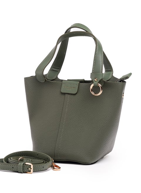 Functional and Easy to Use Everyday Bag model cm7196 - The Special Bucket Bag All Season Model- Shoulder and Cross Body Bucket Bag