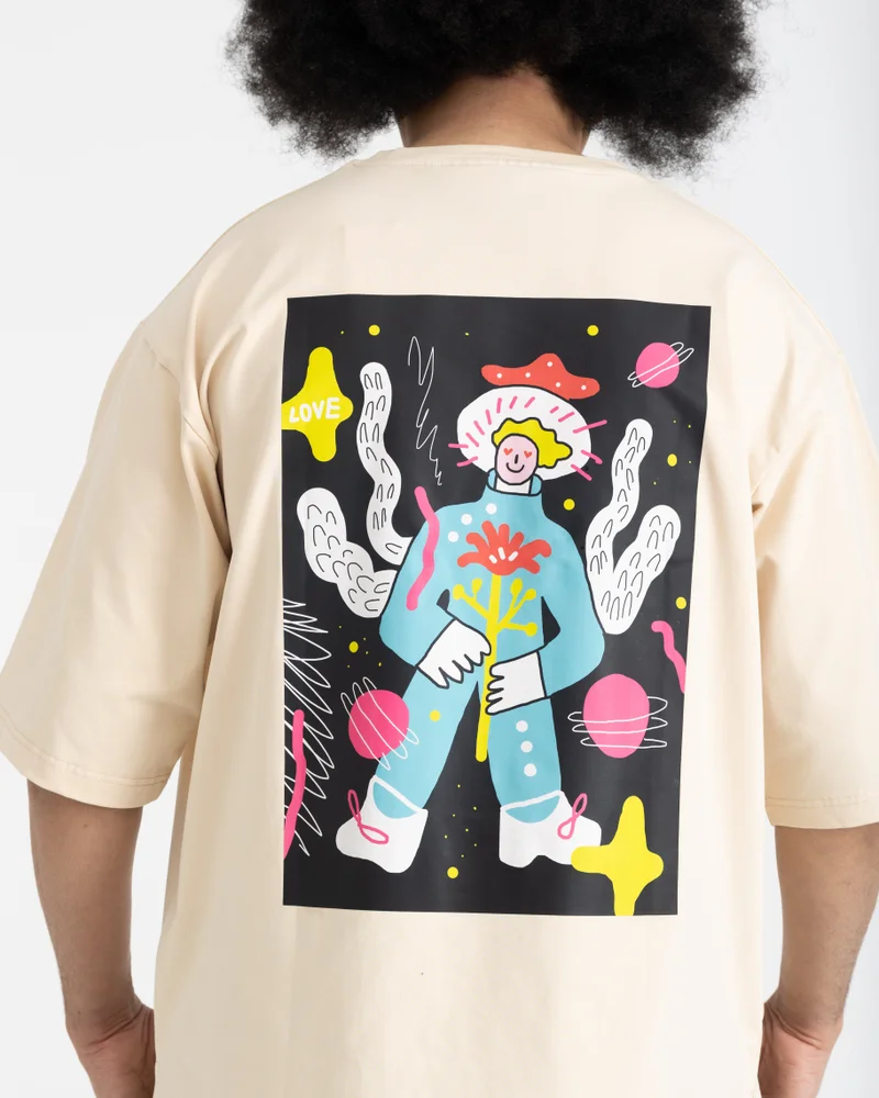 JOKES ASIDE Moonchild T-shirt