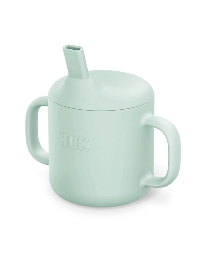 NUK Silicone Baby Straw Cup, Easy to Grip & Drink, Dishwasher-Safe, BPA-Free, Pack of 1 - Image 1