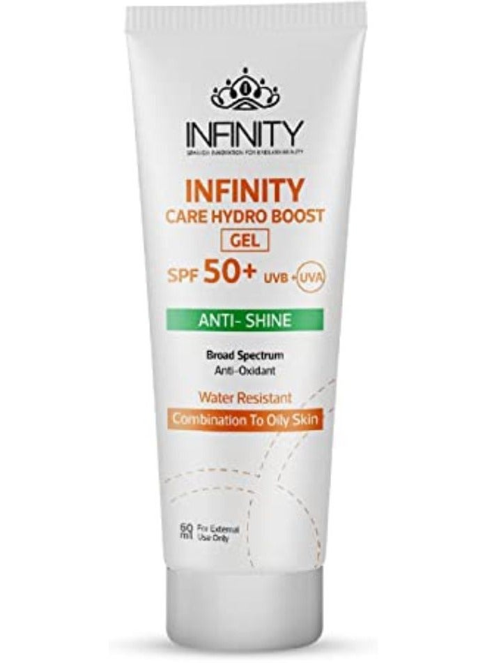 Infinity Care gel SPF50+ For combination to oily skin - 60 Ml 1+1 - Image 3