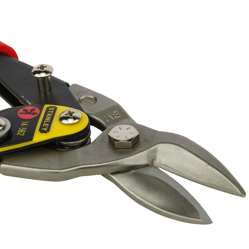 STANLEY 214562 Aviation Snips Left Cut BiMetal254mm Yellow Black - Image 4