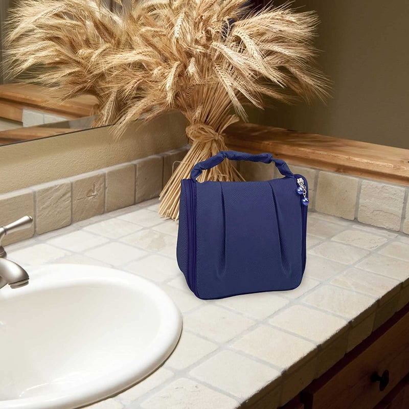 Moxtiza Travel Makeup Bag Hanging Toiletry Bag for Women Make Up Bag Cosmetic Bag for Travel Size Toiletries Travel Accessories Birthday Gifts for Women Graduation Teachers - Image 3