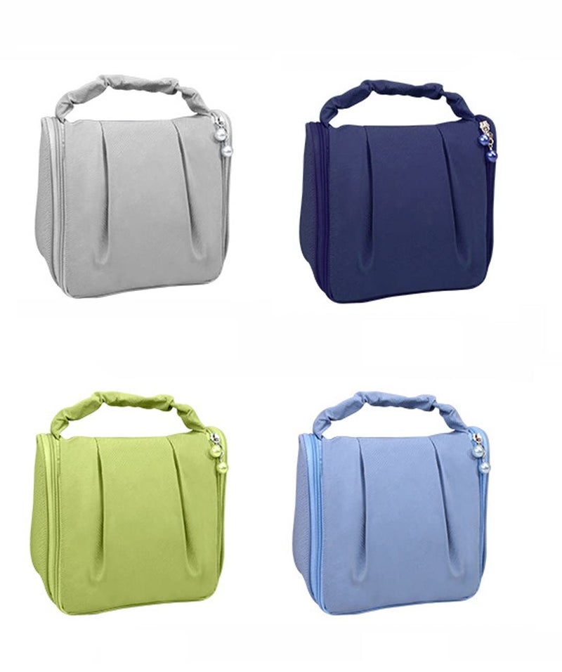 Moxtiza Travel Makeup Bag Hanging Toiletry Bag for Women Make Up Bag Cosmetic Bag for Travel Size Toiletries Travel Accessories Birthday Gifts for Women Graduation Teachers - Image 4