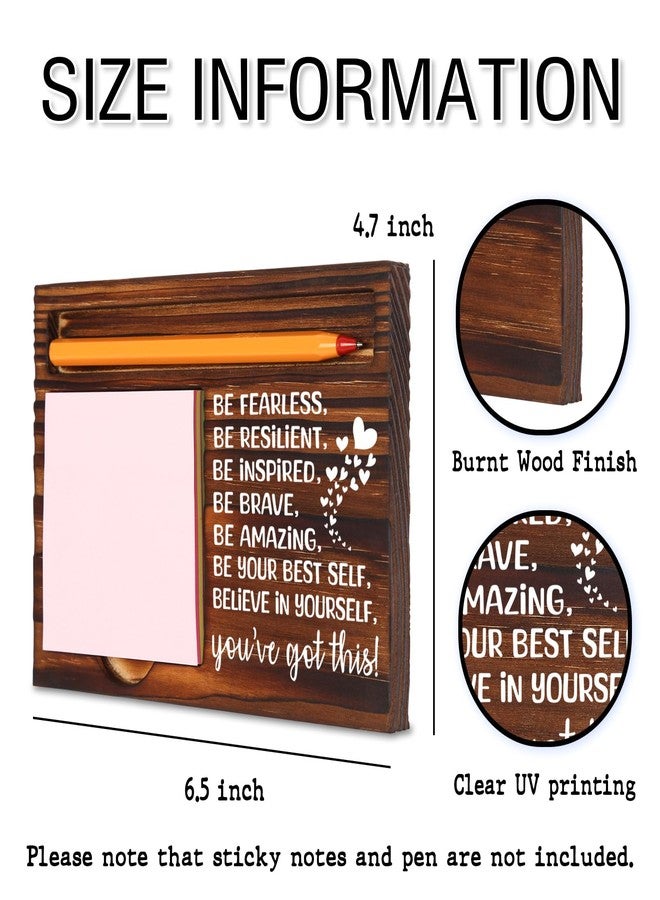 TRCENDE Mental Health Gifts for Women,You've Got This! Inspirational Affirmation Gifts for Women Wife Female Best Friend Sister,Strength Gift for Her, Friendship Gift Retro Note Pad Holder XB454 - Image 2