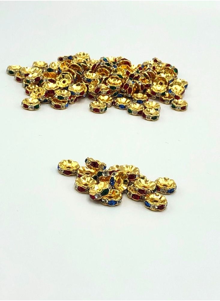 Generic - 72-Piece Jewelry Making Ring Shaped beads - Image 1