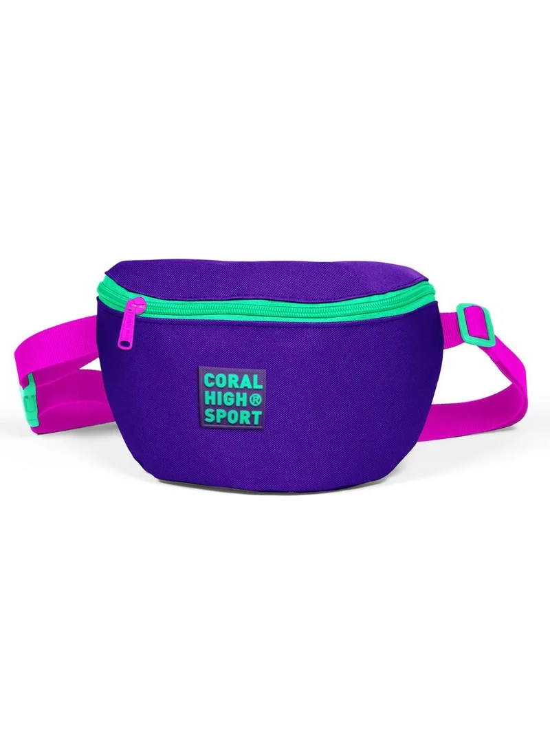 كورال هاي Sport Purple Waist Bag 22620