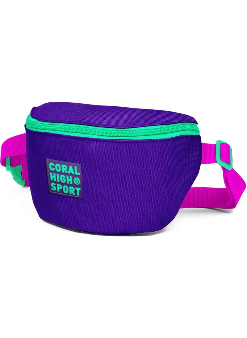 كورال هاي Sport Purple Waist Bag 22620