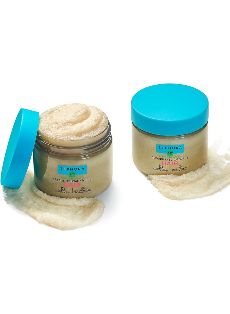 مجموعة سيفورا سيفورا مقشر فروة الرأس برائحة خل التفاح من كوليكشن، 6.7 اونصة/ 200 مل، للجنسين، 6.76 أونصة سائلة - Image 2