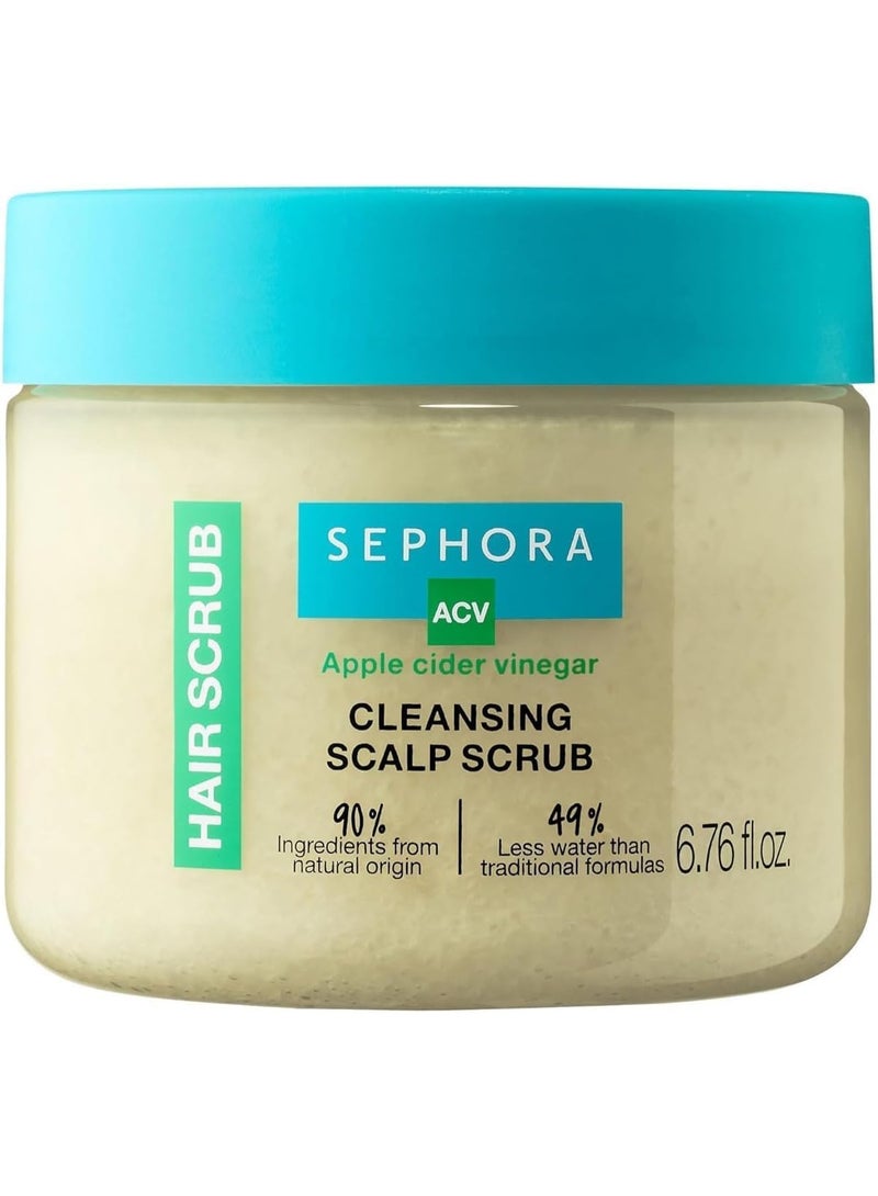 مجموعة سيفورا سيفورا مقشر فروة الرأس برائحة خل التفاح من كوليكشن، 6.7 اونصة/ 200 مل، للجنسين، 6.76 أونصة سائلة - Image 1