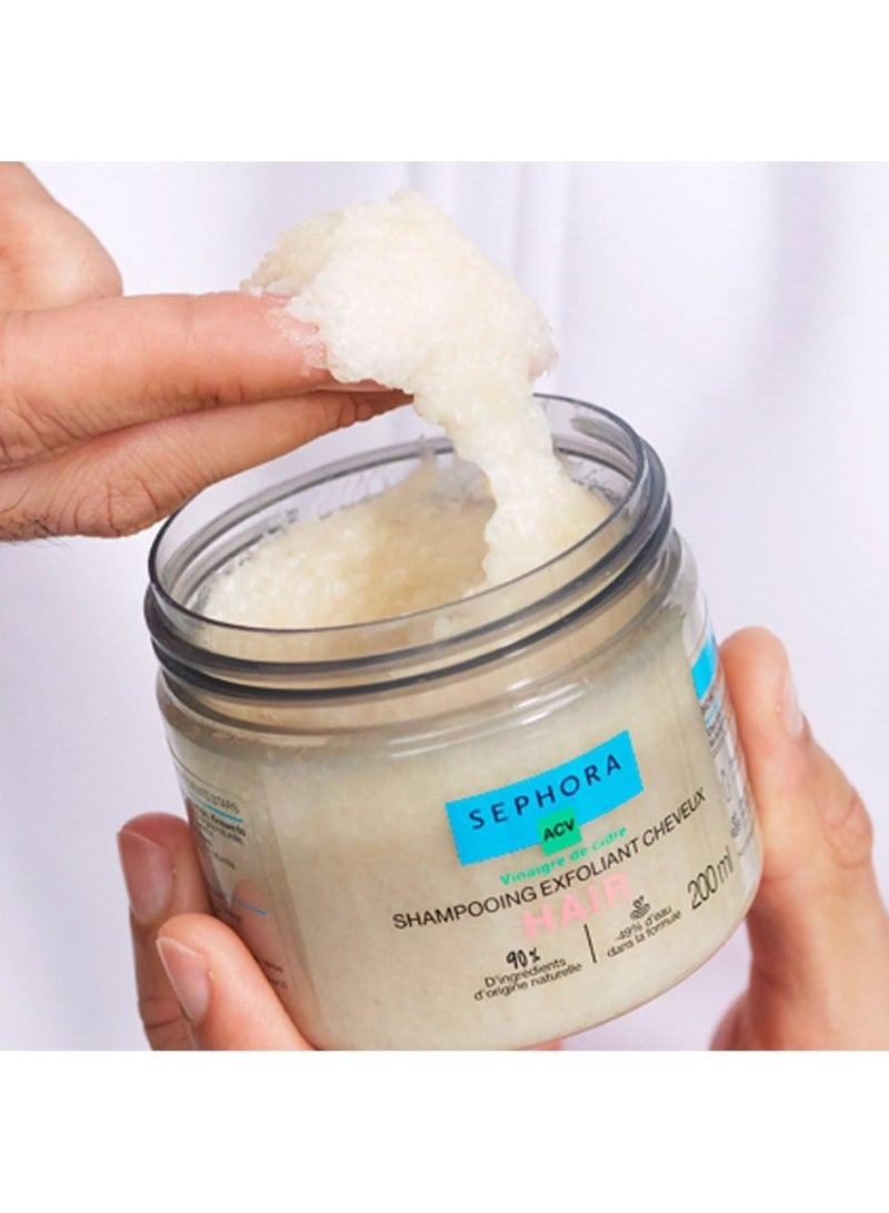 مجموعة سيفورا سيفورا مقشر فروة الرأس برائحة خل التفاح من كوليكشن، 6.7 اونصة/ 200 مل، للجنسين، 6.76 أونصة سائلة - Image 3