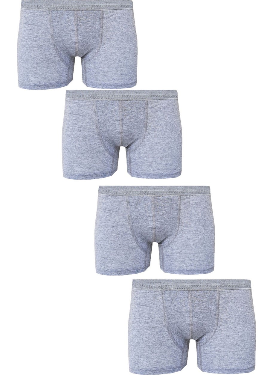 Hepsine Rakip - Competing All 4-Piece Men's Lycra Boxer Thin Economical Cotton Bottom Panties - Image 1