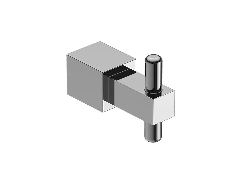 Amity Dzire Stainless Steel Robe Hook Coat Hook Cloth Hooks Wall Mounted for Hanging Keys Clothes Towel High Grade Steel with Chrome Finish Set of 2 - Image 2