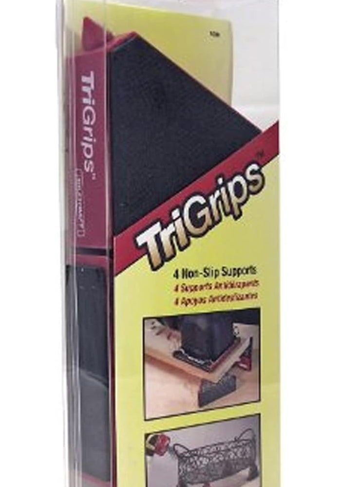 Milescraft 1600 TriGrips - Triangle Bench Cookie Work Grippers for Woodworking, Painting, Raising and Leveling (4-Pack) - Image 2