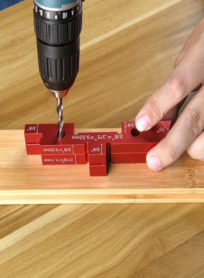 Esdabem Setup Blocks Woodworking 14Pcs Aluminum Setup Bars with Case Setup Blocks Height Gauge Set Table Setup Blocks for Woodworking Tools Router Table Saw Height Depth Angle Fence Alignment Gauge Set - Image 4