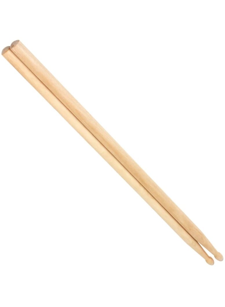 Generic 1 Pair 5A Practical Maple Wood Drum Sticks Drumsticks Music Bands Accessories  - Image 2