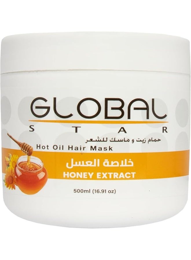 globalstar Mask and Honey Hair Oil Bath - 500 ml