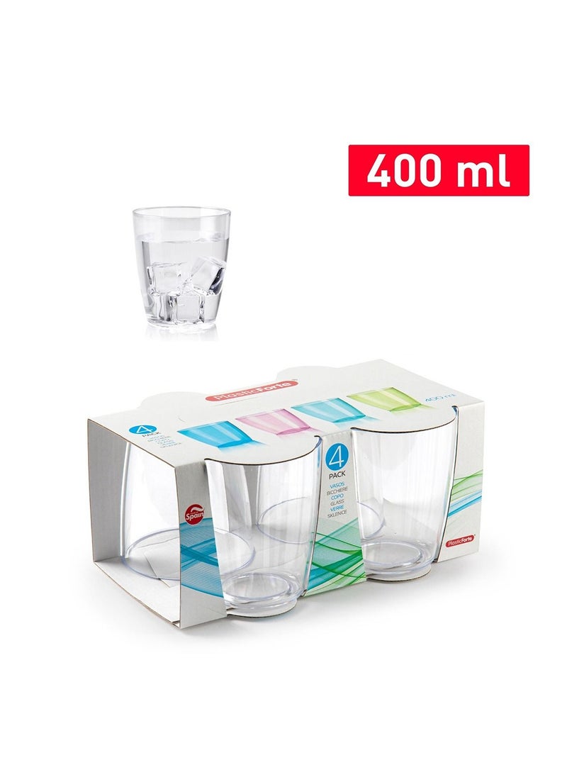 Plastic Forte - Forte Pack Of 4 Cups - Image 1