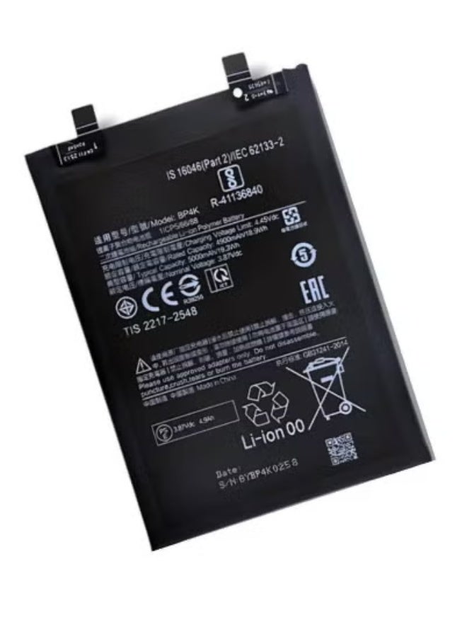 TIGER High Quality Original Replacement Battery for Xiaomi Note 12 Pro / 12T / Poco X5 Pro – Durable Lithium-Ion Battery in Black | Long-Lasting Power Backup | Stable Performance | Safe & Easy to Install | Compatible with Xiaomi & Poco Smartphones - Image 2