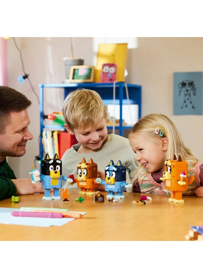 LEGO Bluey Brick-Built Bluey Family 11217 Building Toy Set (106 Pieces) - Image 3