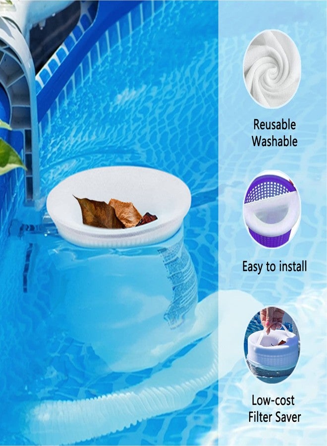 WISHDIAM 40 Pack Pool Skimmer Socks for Filters Baskets/Hot Tub Filter, Works Perfect with The Surface Skimmer for Inground and Above Ground Pool, Swimming Pool Accessories for Adults Kids - Image 4