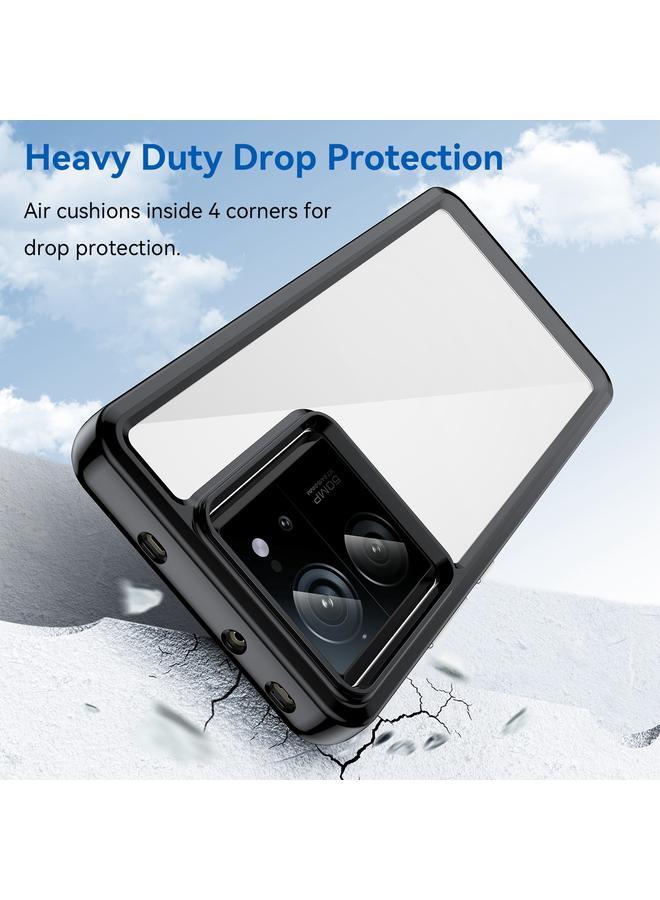 erorex Case For Xiaomi 13T Colorful Series Acrylic Hybrid TPU Phone Case - Image 3