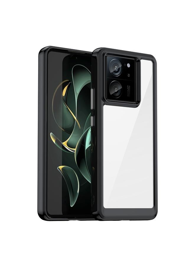 erorex Case For Xiaomi 13T Colorful Series Acrylic Hybrid TPU Phone Case - Image 1