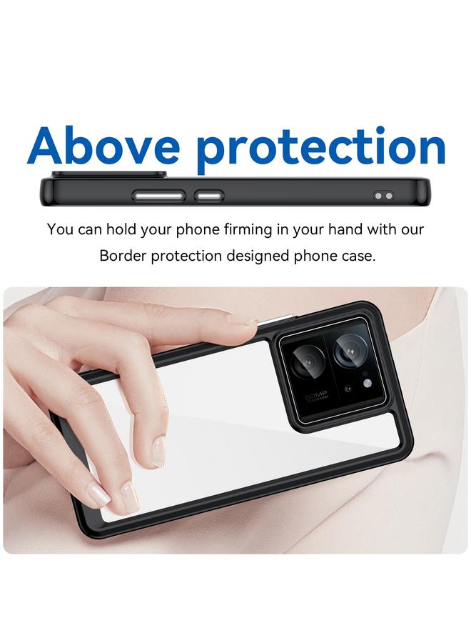 erorex Case For Xiaomi 13T Colorful Series Acrylic Hybrid TPU Phone Case - Image 4