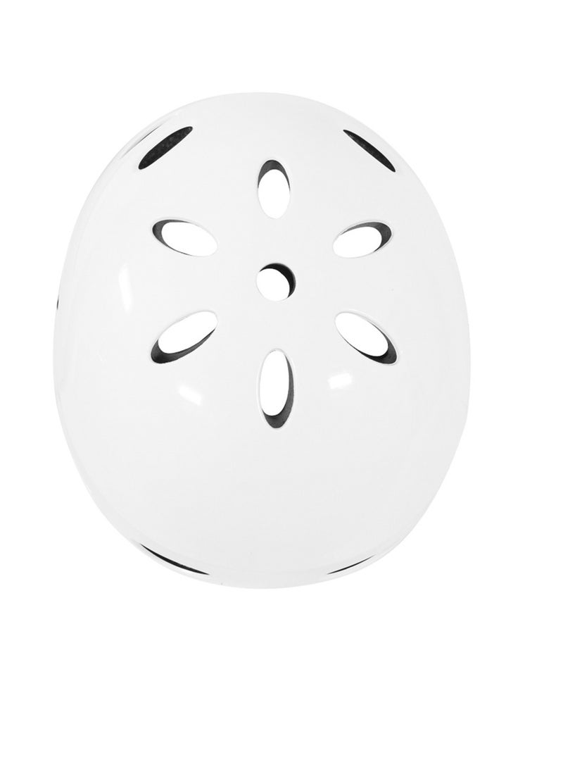 Spartan - Multi-Sport Helmet | Superior Ventilation, Safety, And Lightweight Design | Ideal For Skateboarding, Cycling, Roller Skating, And Youth Scooters | Bicycle Helmet For Active Kids - White - Image 1