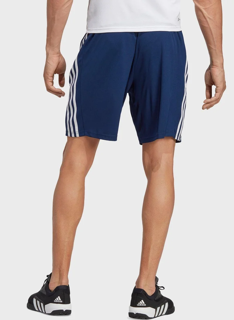 Adidas Train Essentials Pique 3-Stripes Training Shorts