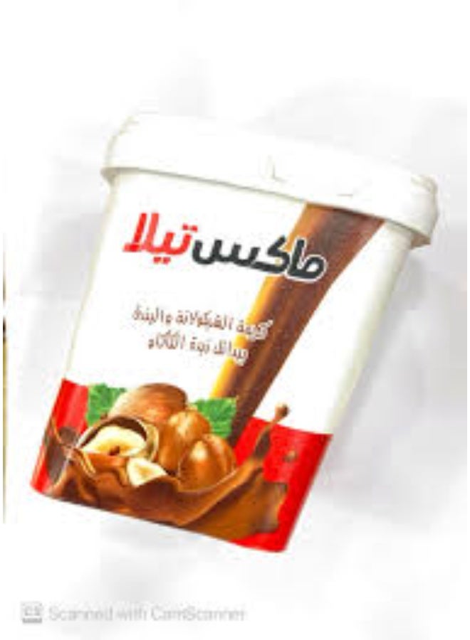ماكس تيلا - كريمة شوكولاتة بالبندق ناعمة وغنية - طعم بندق أصلي مع زبدة الكاكاو - عبوة عائلية (حدد الوزن، مثلاً 1 كيلو) - Image 2