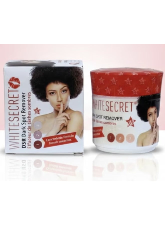 White Secret 4-Piece Skincare Combo Set – Lightening Body Cream, Dark Spot Remover, Exfoliating Shower Gel & Lightening Face & Body Soap - Image 4