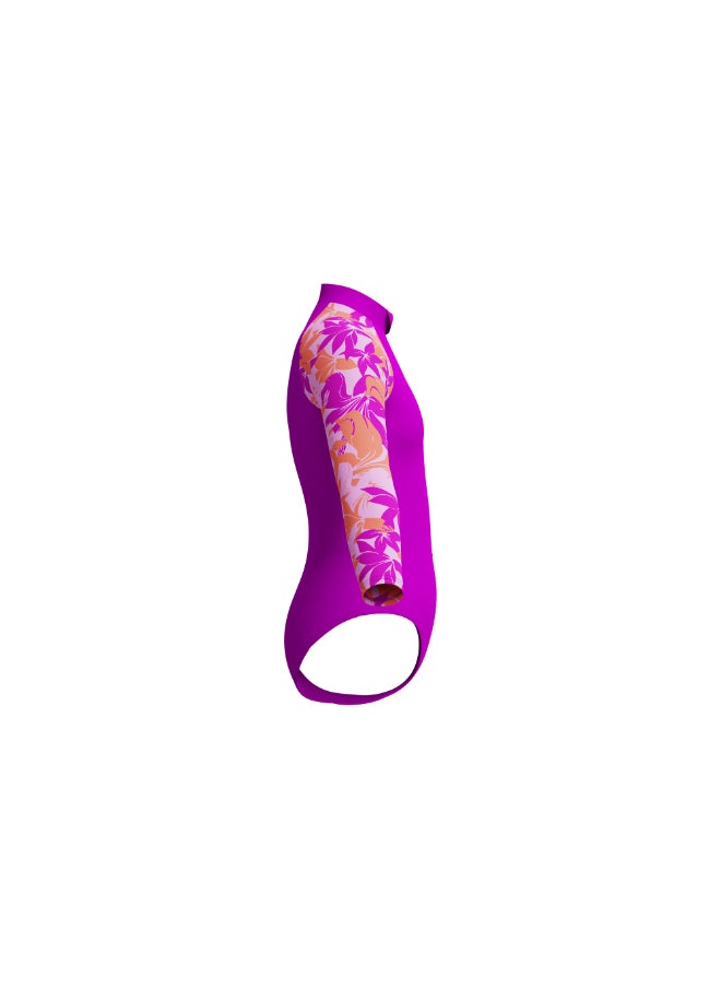 speedo GirlsLongSleeveSwimsuitDiva, 15-16  - Image 3