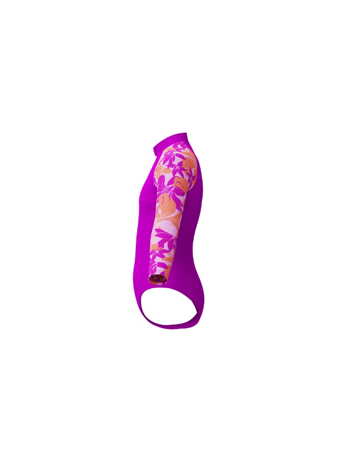 speedo GirlsLongSleeveSwimsuitDiva, 15-16  - Image 5