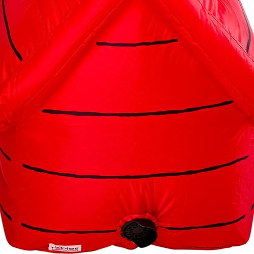 Rubies Peanuts: Snoopy on Doghouse Multi Holiday Lawn Inflatable by Rubies, 3.5 feet - Image 5