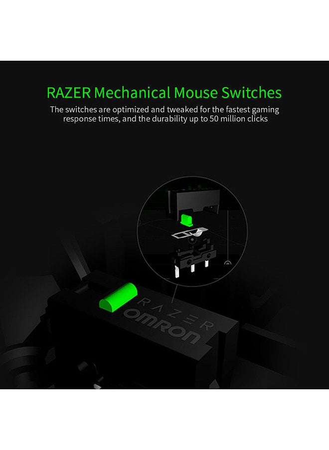 RAZER - Lancehead Tournament Edition Wired Gaming Mouse RGB Gaming Mouse Ergonomic Mice with 5G Optical Sensor 16000DPI Black - Image 1