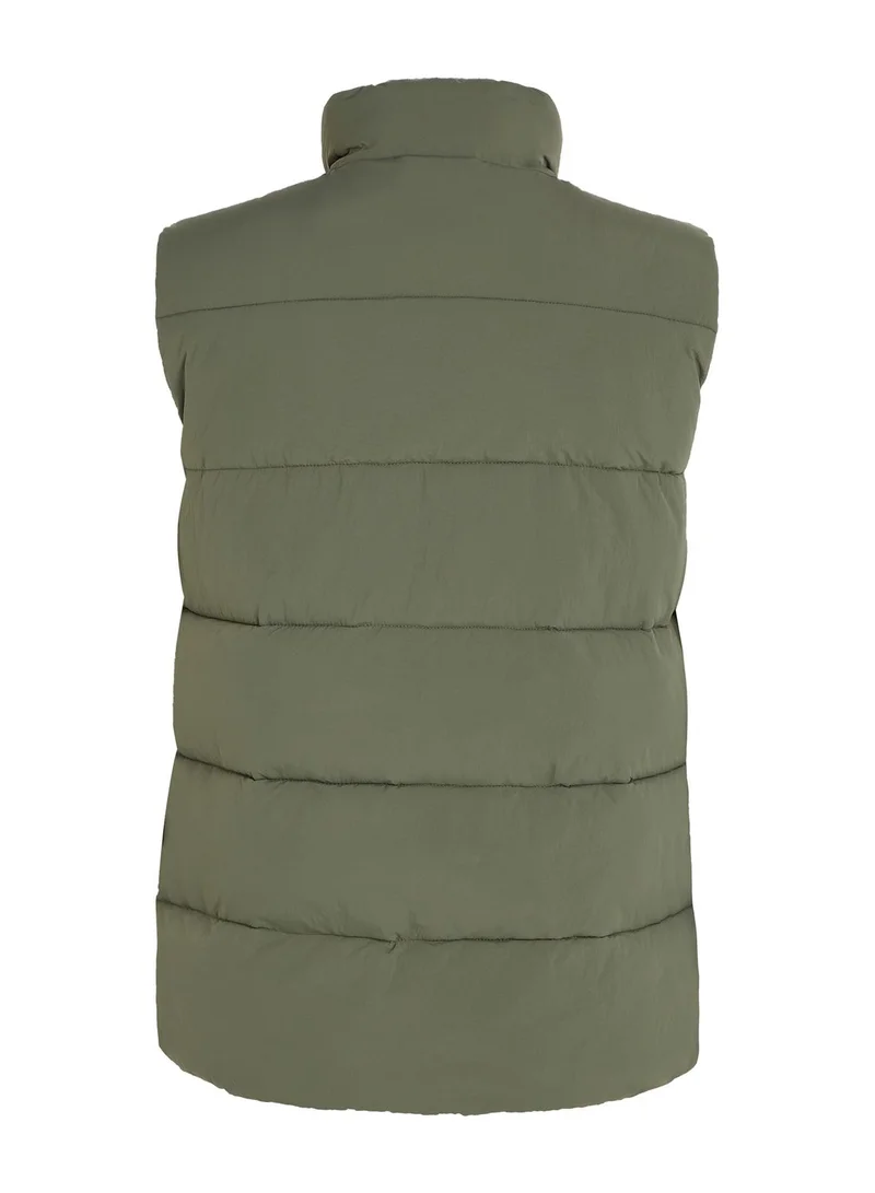 CALVIN KLEIN Essential Crinkle Nylon Quilt Vest